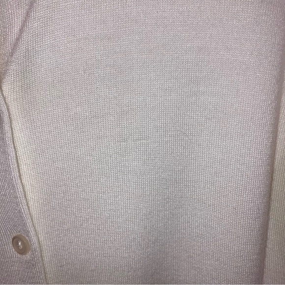 White, Black, Pink, Lightweight Button Up Cardigan, Lot of 3, by Halogen - Picture 7 of 14